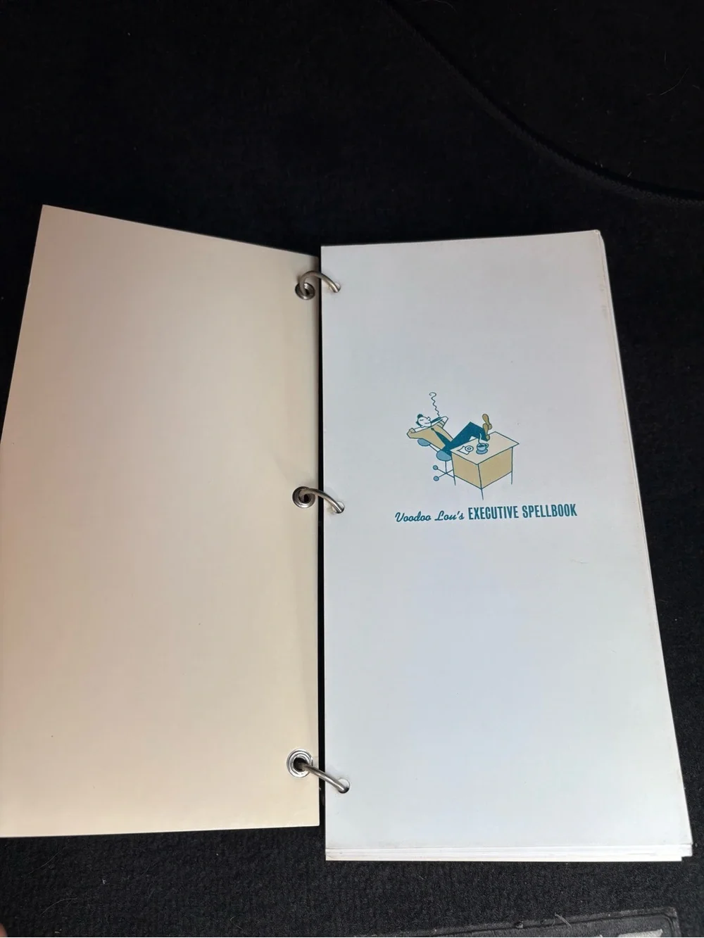 Office Voodoo Kit Notebook - Yellow Cover